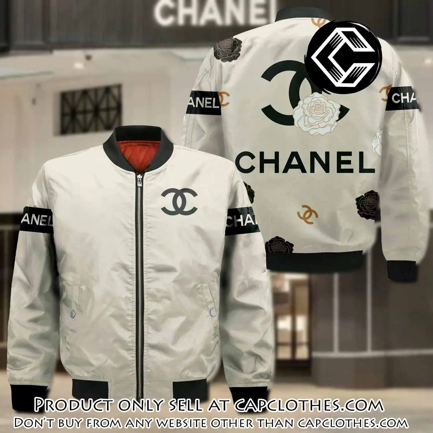 Chanel bomber jacket luxury brand clothing clothes outfit for men women cc4448480